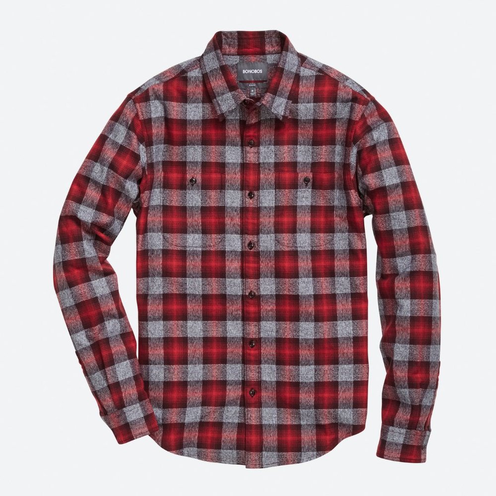 Bonobos Flannel Shirt NWOT